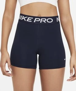 Nike Women's Pro 365 5" Shorts (451 - Obsidian/White)