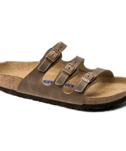 Women's Birkenstock Florida Soft Footbed Tobacco Oiled Leather BIRK-1011432
