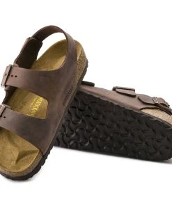 Men's Birkenstock Milano Habana Oiled Leather BIRK-34871 -New balance-shop BIRK 34871c