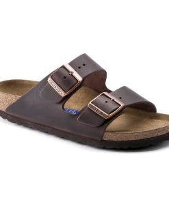 Men's Birkenstock Arizona Soft Footbed Habana Oiled Leather BIRK-452761