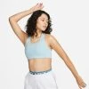 Nike Women’s Swoosh Medium-Support Padded Bra (442 - Ocean Bliss/White)