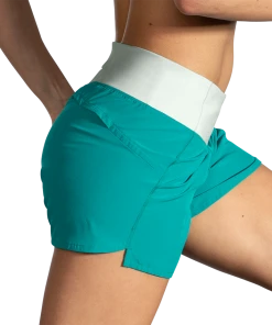 BROOKS Women's Chaser 5" Short (347 - Nile Green/Cool Mint) -New balance-shop C1198BB8 C314 4ACC 9369 62176B53293A