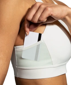 BROOKS Women's Drive 3 Pocket Run Bra (357 - Mint Mix) -New balance-shop C240BE33 001A 4FF4 A8BF C98B4C2C069A