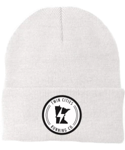 TC Running Co TCRC Knit Classic Hat (white)