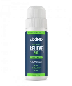CbdMD CBD Topical LIDOCAINE 2.5OZ ROLL ON - 500MG