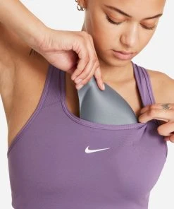 Nike Women’s Swoosh Medium-Support Padded Bra (574 - Amethyst Smoke/White) 7 Nike Women’s Swoosh Medium-Support Padded Bra (574 - Amethyst Smoke/White) -New balance-shop C7468880 FBAB 4E1D B480 F9AB88F774A0