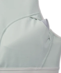 BROOKS Women's Drive 3 Pocket Run Bra (357 - Mint Mix) -New balance-shop C889DB6B 490E 47D7 9842 C641A5DC450B