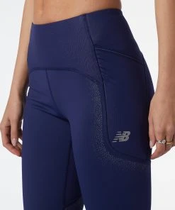 New Balance Women’s Reflective Print Heat Tights (NTD - Night Tide) -New balance-shop C88BE5B3 665C 4E94 881C 88507DB35FF0