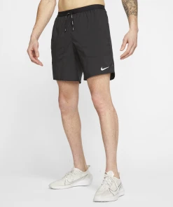 Nike Men’s Flex Stride Short 7” (010 - Black/Reflective Silver)