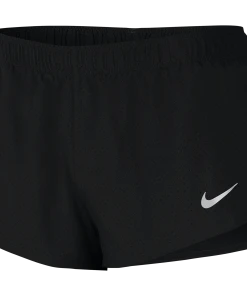 Nike Men's Fast 2" Running Short (010 - Black/Reflective Silver)