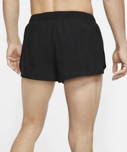 Nike Men's Fast 2" Running Short (010 - Black/Reflective Silver) -New balance-shop CJ7845 010 PHSYM001 2000