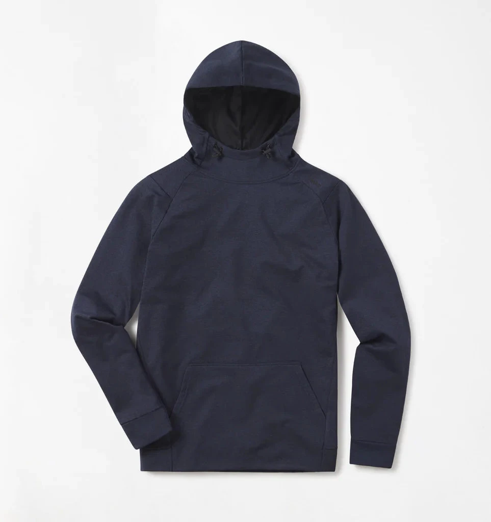 UNRL Men's Crossover Hoodie II (Heather Navy) 1 UNRL Men's Crossover Hoodie II (Heather Navy)