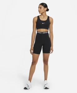 Nike Women's Pro High-Waisted 7" Shorts (011 - Black/White) -New balance-shop DA0481 011 F PREM 2000
