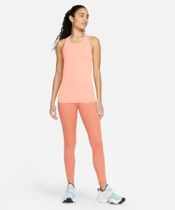 Nike Women's DRI-FIT ADV Aura Tank (824 - LT Madder Root/Reflective Silver) -New balance-shop DAF4C10A 2B25 47E9 9863 ECDE1D55549F