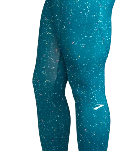 BROOKS Women's Method 3/4 Tight (486 - Lagoon Speckle Print/Lagoon) -New balance-shop DB0BC861 CF87 4443 8E5F 14D01F0841A4