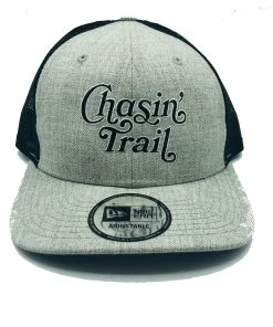 TC Running Co TCRC Chasin' Trail Trucker Hat (Heather Grey/Black)