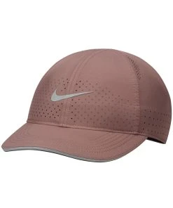 Nike Women’s Featherlight Running Cap (291 - Plum Eclipse/Reflective Silver)