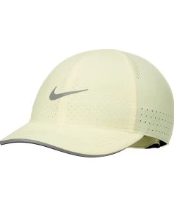 Nike Women’s Featherlight Running Cap (821 - Citron Tint/Reflective Silver)