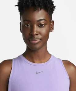 Nike Women's DRI-FIT One Luxe Tank (567 - Space Purple/Reflective Silver) -New balance-shop DD0615 567 C PREM 2000