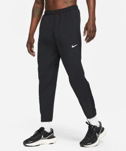 Nike Men’s DRI-FIT Challenger Pants (010 - Black/Reflective Silver)