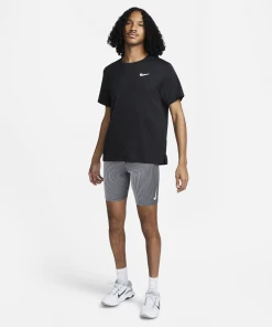 Nike Men's DRI-FIT ADV Aeroswift 1/2 Length Racing Tights (015 - Black/Iron Grey/White/White) -New balance-shop DM4622 015 I PREM 2000