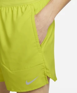 Nike Men's DRI-FIT Stride 5" Shorts (308 - Bright Cactus/Moss/Reflective Silver) -New balance-shop DM4755 308 D PREM 2000