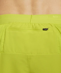 Nike Men's DRI-FIT Stride 5" Shorts (308 - Bright Cactus/Moss/Reflective Silver) -New balance-shop DM4755 308 E PREM 2000