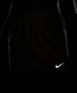 Nike Men's DRI-FIT Stride 5" Shorts (308 - Bright Cactus/Moss/Reflective Silver) -New balance-shop DM4755 308 G PREM 2000