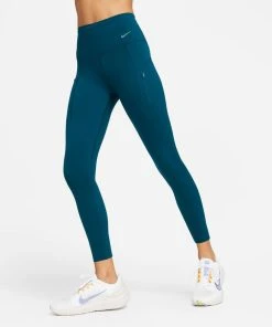 Nike Women's Go Leggings (460 - Valerian Blue/Black)