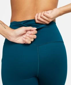 Nike Women's Go Leggings (460 - Valerian Blue/Black) -New balance-shop DQ5636 460 PHSYM006