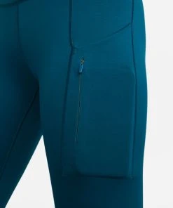 Nike Women's Go Leggings (460 - Valerian Blue/Black) -New balance-shop DQ5636 460 PHSYM007
