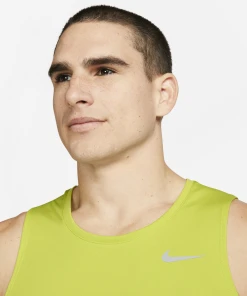 Nike Men's DRI-FIT Miler Running Tank (308 - Bright Cactus/Reflective Silver) 8 Nike Men's DRI-FIT Miler Running Tank (308 - Bright Cactus/Reflective Silver) -New balance-shop DV9321 308 C PREM 2000