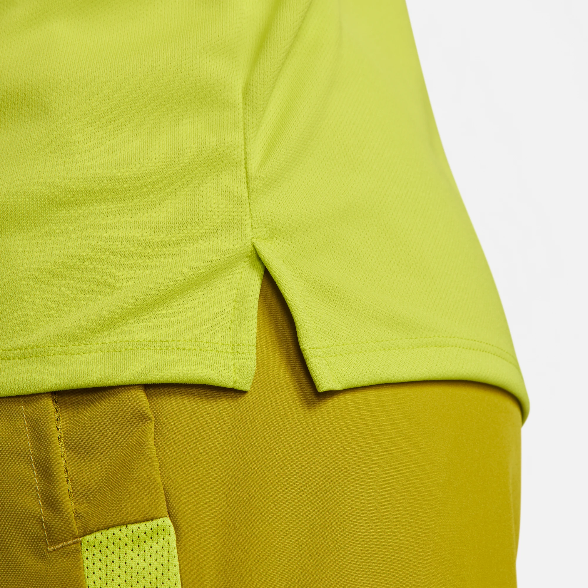 Nike Men's DRI-FIT Miler Running Tank (308 - Bright Cactus/Reflective Silver) 4 Nike Men's DRI-FIT Miler Running Tank (308 - Bright Cactus/Reflective Silver) - Image 4