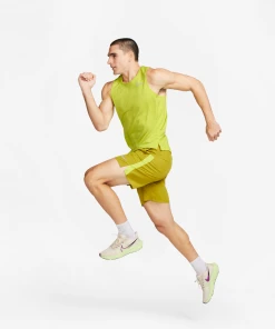 Nike Men's DRI-FIT Miler Running Tank (308 - Bright Cactus/Reflective Silver) 10 Nike Men's DRI-FIT Miler Running Tank (308 - Bright Cactus/Reflective Silver) -New balance-shop DV9321 308 E PREM 2000