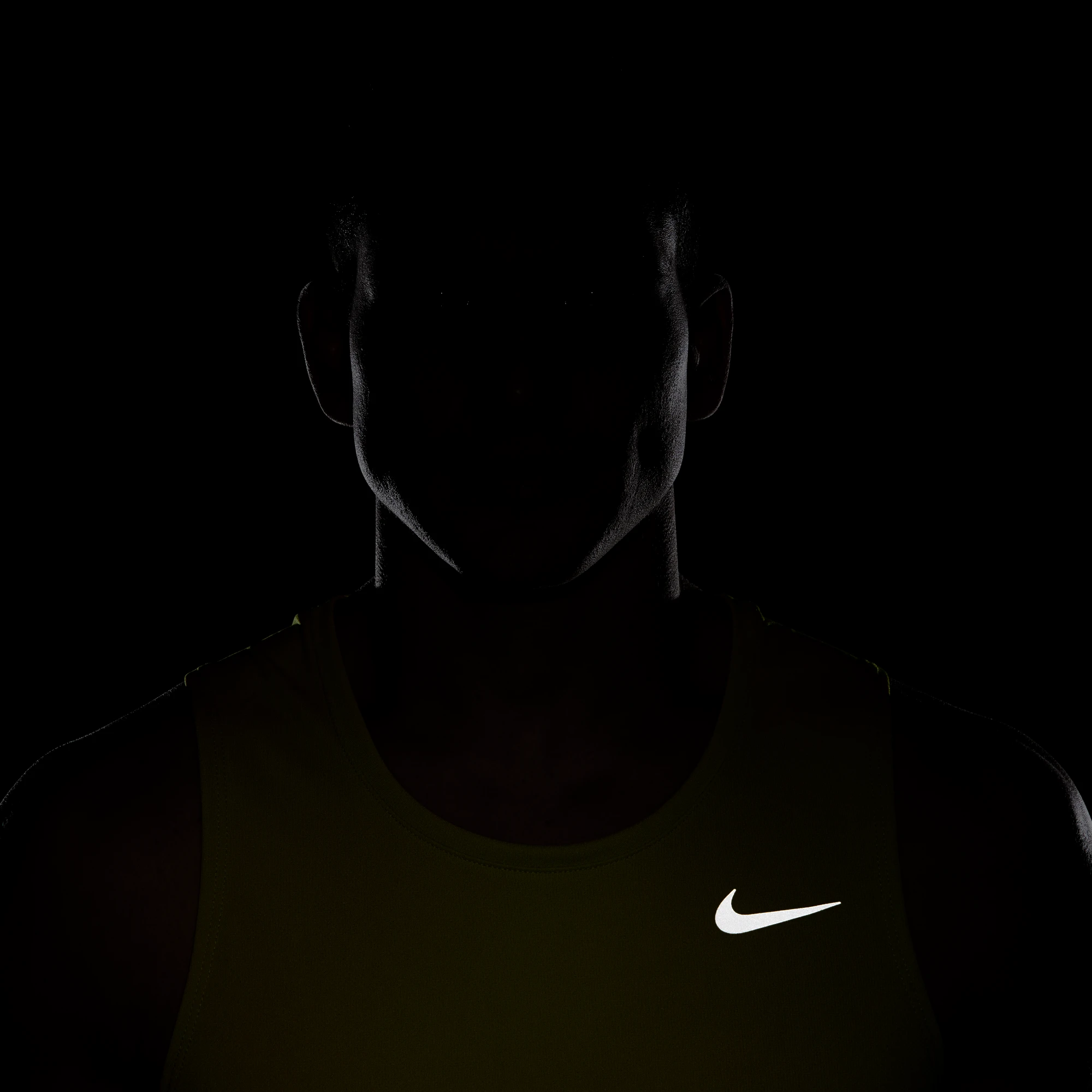 Nike Men's DRI-FIT Miler Running Tank (308 - Bright Cactus/Reflective Silver) 6 Nike Men's DRI-FIT Miler Running Tank (308 - Bright Cactus/Reflective Silver) - Image 6