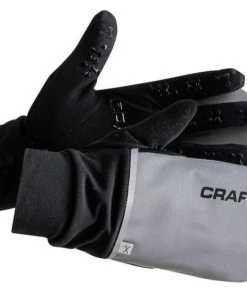 Craft Unisex Hybrid Weather Glove (926999 - Silver/Black)