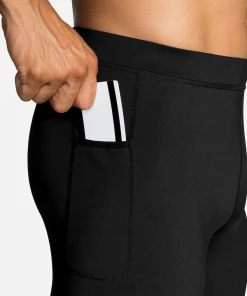 BROOKS Men's Source Tight (001 - Black) -New balance-shop E2E7B6E2 B845 422C A1CC 077A5CD0F24C