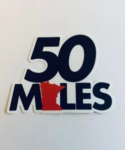 TC Running Co Minnesota 50 Miles Sticker