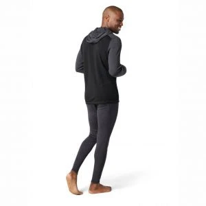 Smartwool Men’s Merino 250 Baselayer Hoodie (Black/Charcoal) 3 Smartwool Men’s Merino 250 Baselayer Hoodie (Black/Charcoal) - Image 3