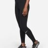 Nike Women’s Epic Lux Mid-Rise Pocket Leggings (010 - Black/Reflective Silver)