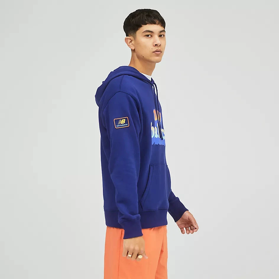 New Balance Men’s Day Tripper Hoodie (VBE - Victory Blue) 4 New Balance Men’s Day Tripper Hoodie (VBE - Victory Blue) - Image 4
