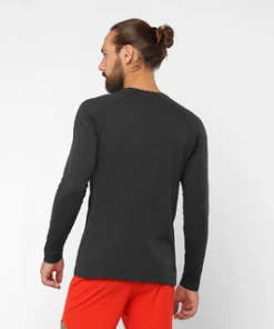 Salomon Men’s Sense OverSeason Long Sleeve (Deep Black) -New balance-shop F7B1CD6A A4B5 48F8 81F9 CCB8D085A990