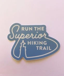 TC Running Co Superior Hiking Trail Sticker (Blue)