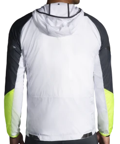BROOKS Men’s Run Visible Convertible Jacket (134 - White/Asphalt/Nightlife) -New balance-shop F86F319D 84C7 4CFD A1F7 8D6ADD5697F3