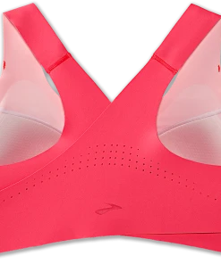 BROOKS Women’s Dare Crossback Run Bra (679 - Fluoro Pink) -New balance-shop F8C9A932 F7A1 44AD 95A2 0BB3137E717F