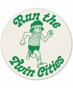 TC Running Co Run The Twin Cities Sticker