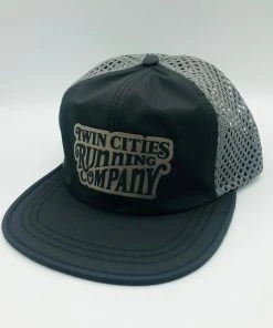 TC Running Co TCRC Rogue Woodcut Hat (Black/Charcoal)