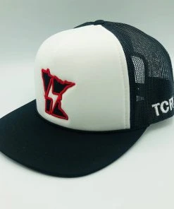 TC Running Co TCRC MN Bolt Foamie Trucker Cap (Red/White/Black)