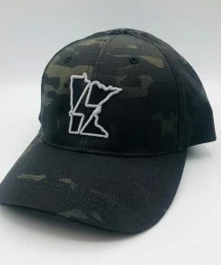 TC Running Co TCRC MN Bolt Structured Multicam Cap (Camo Black)
