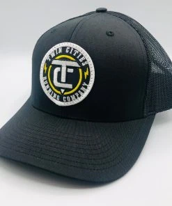 TC Running Co TCRC Power Strike Performance Trucker Cap (Black)
